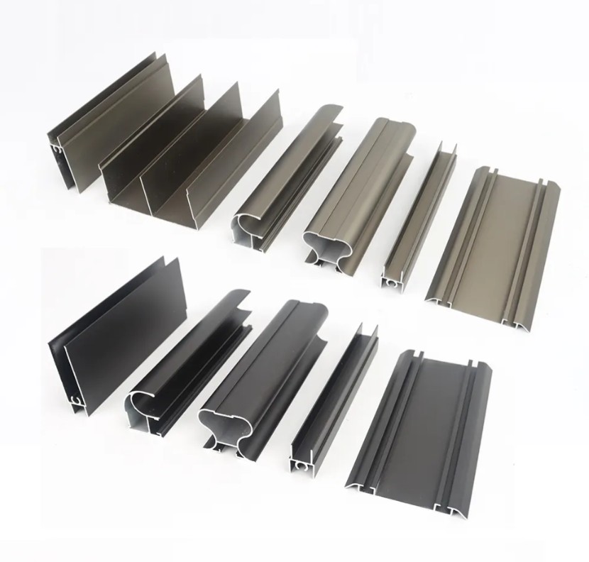 Pintu geser lemari aluminium